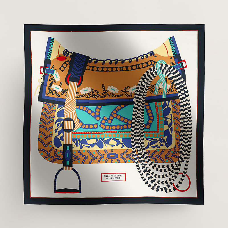 Silla de Gaucho scarf 90 | Hermès Singapore